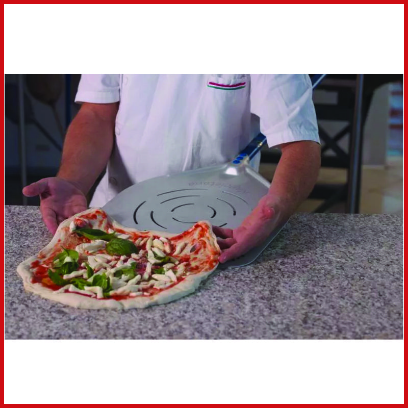 GI Metal Napoletana Pizza Peel AN-32RF - 13